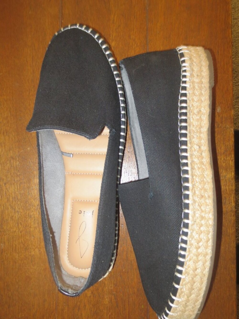black espadrilles